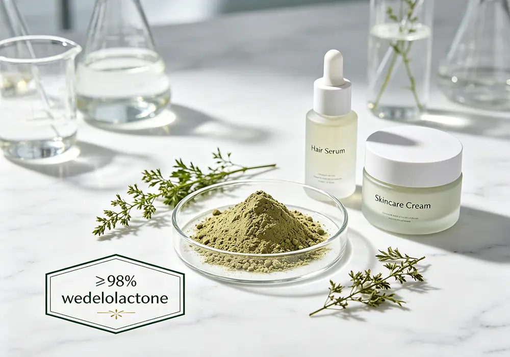 High Purity Eclipta Prostrata Extract for Cosmetic Formulations